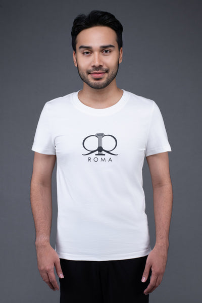 RR BASIC Roma T-Shirt in White