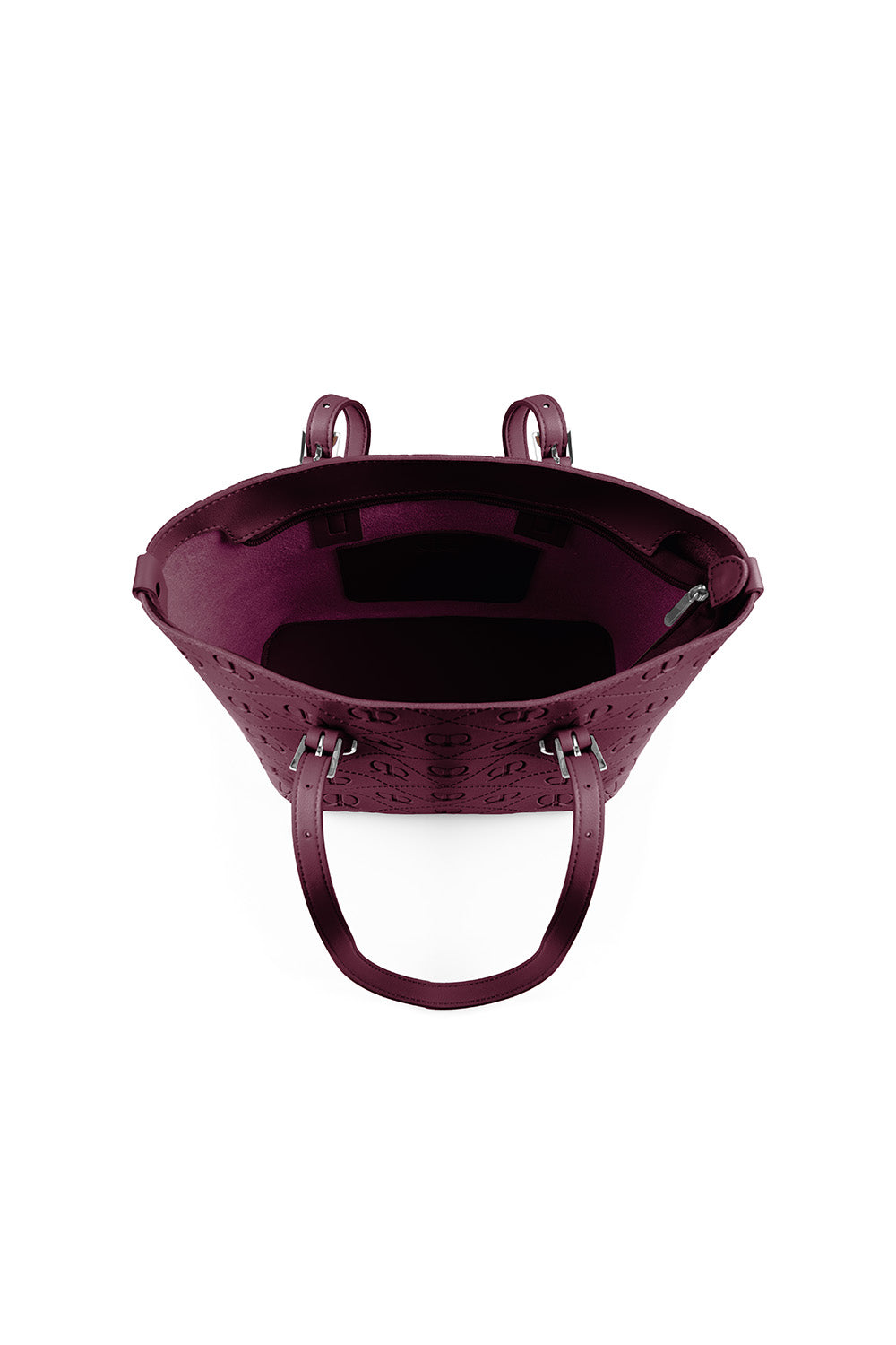 RR Tote Mini Bag in Maroon