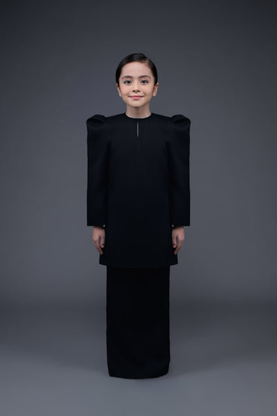 RR BASIC Baju Kurung Pahang Girl in Black