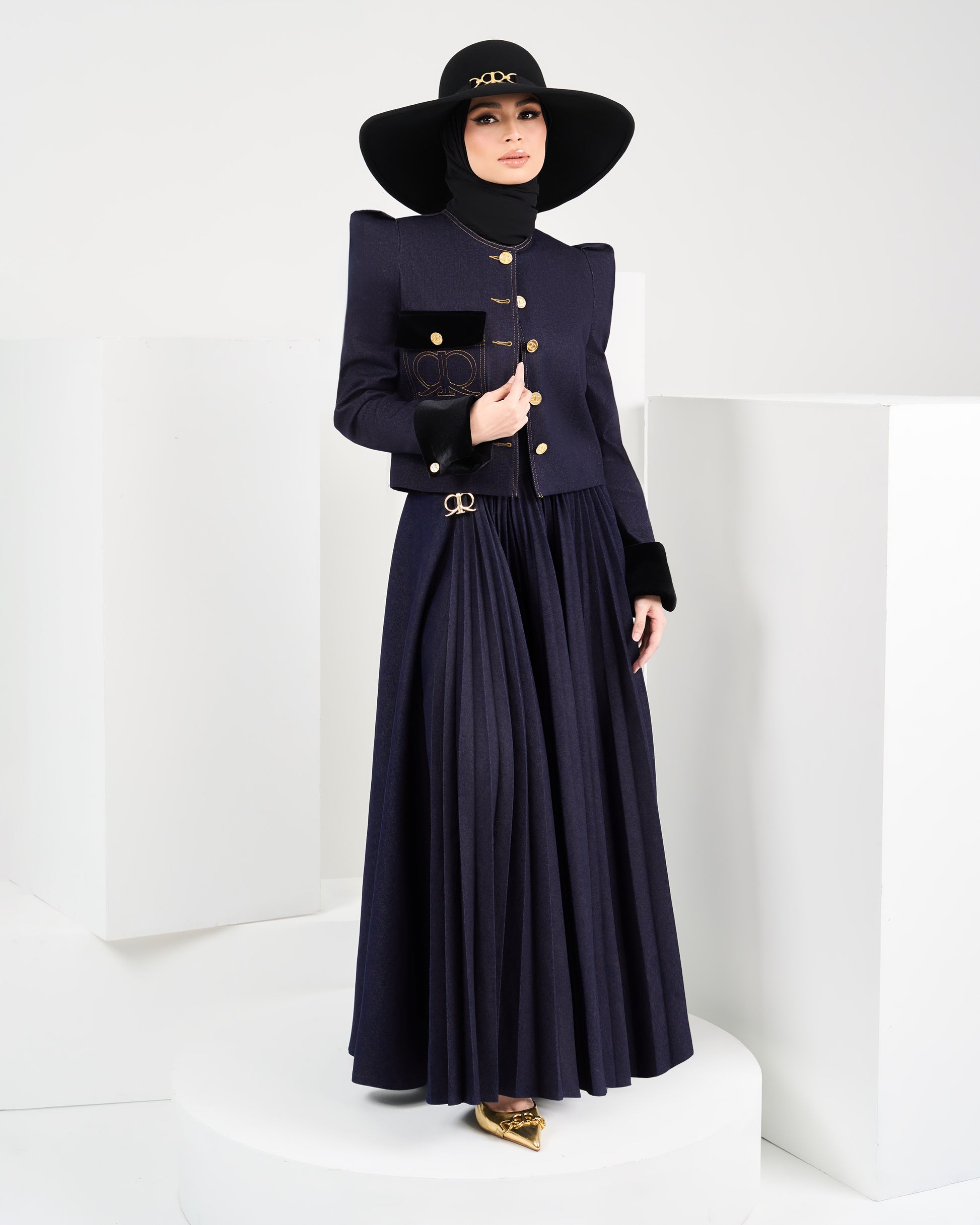 Lorrayne Jacket in Rich Blue