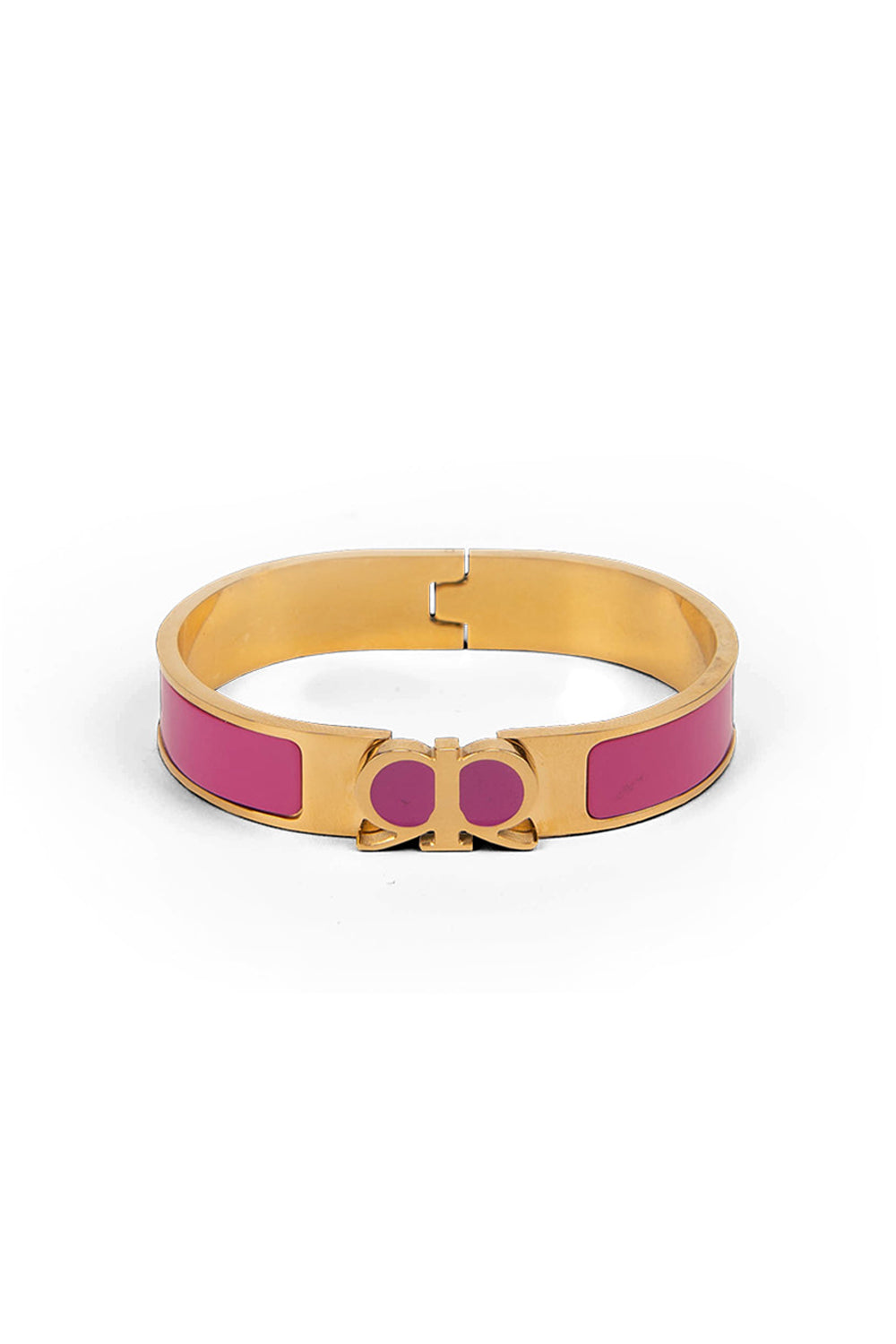 RR Bracelet in Shocking Pink/Gold