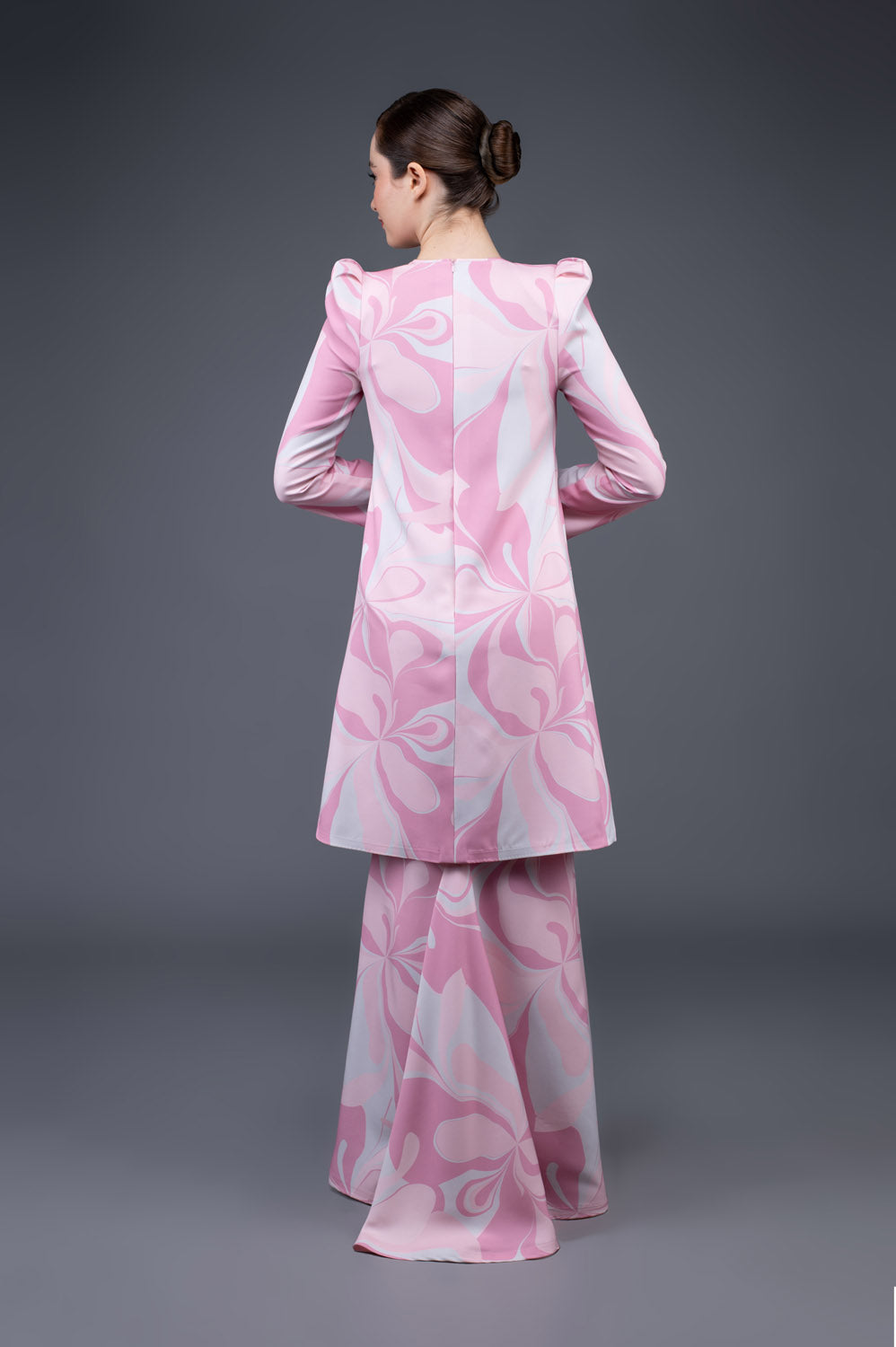 RR Baju Kurung Pahang Rosy in Pink