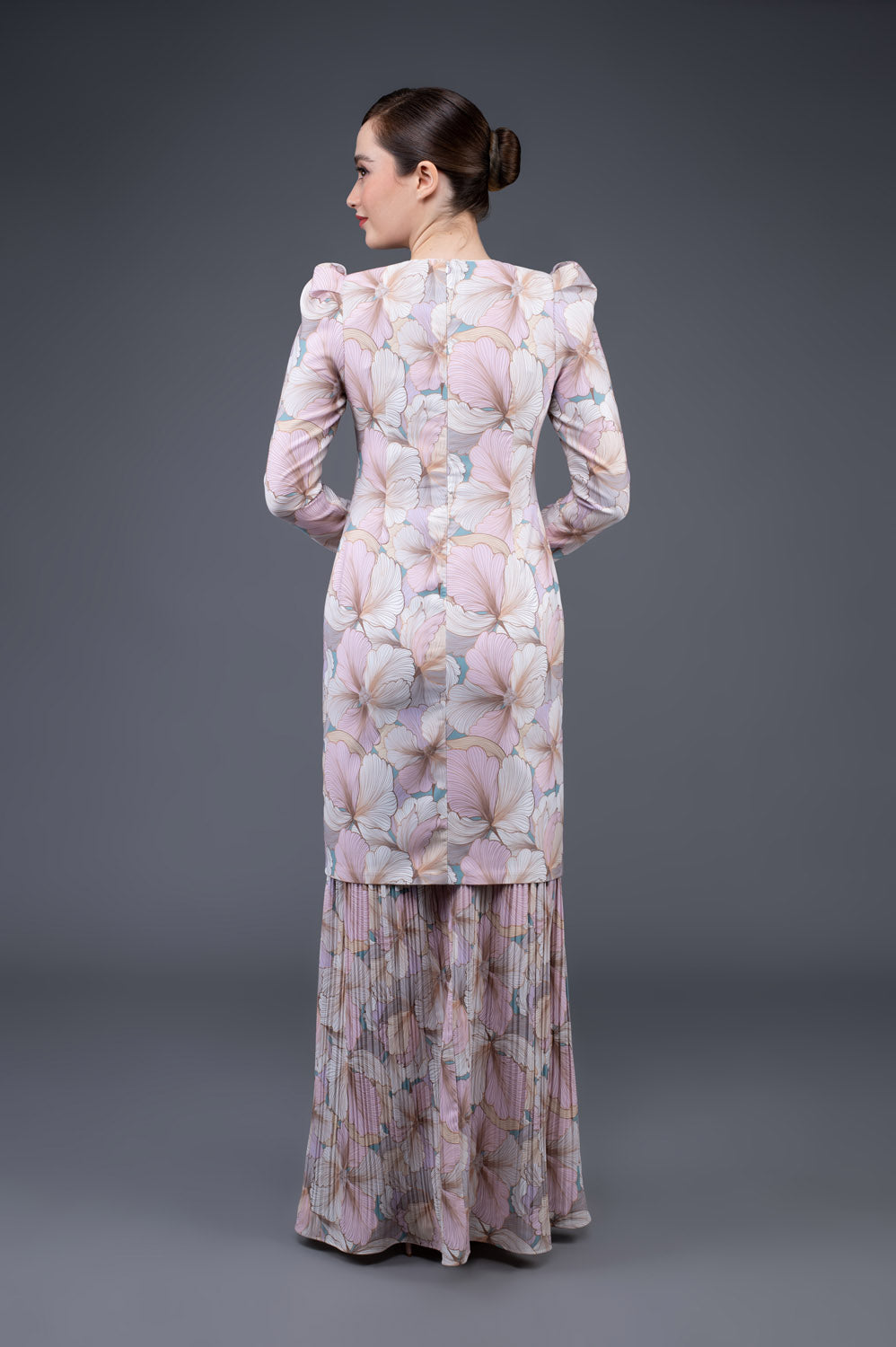 RR Baju Kurung Modern Pleated Sophea in Pink