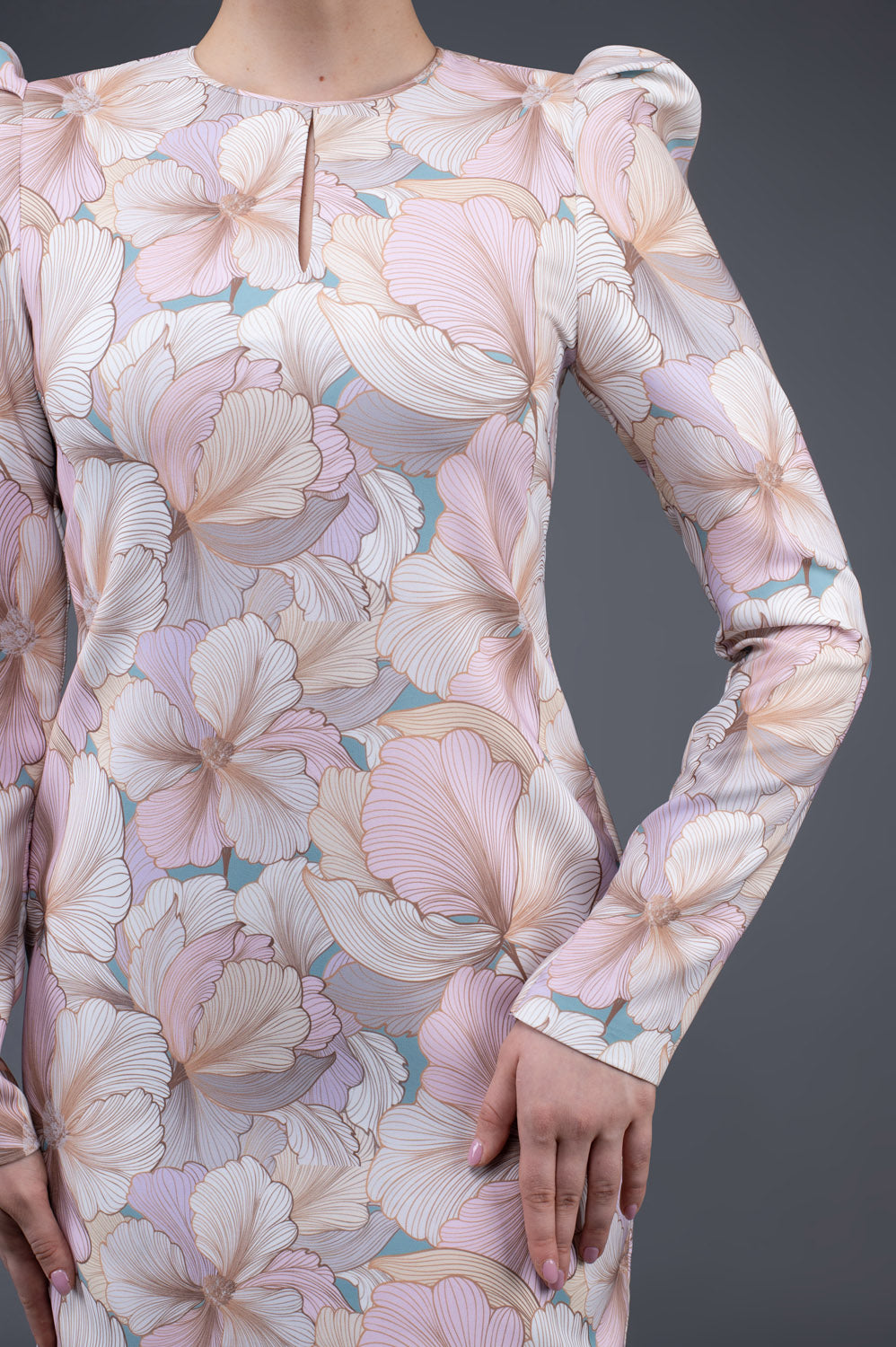 RR Baju Kurung Modern Pleated Sophea in Pink